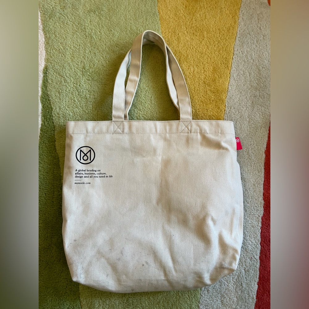 Monocle canvas tote bags GUC